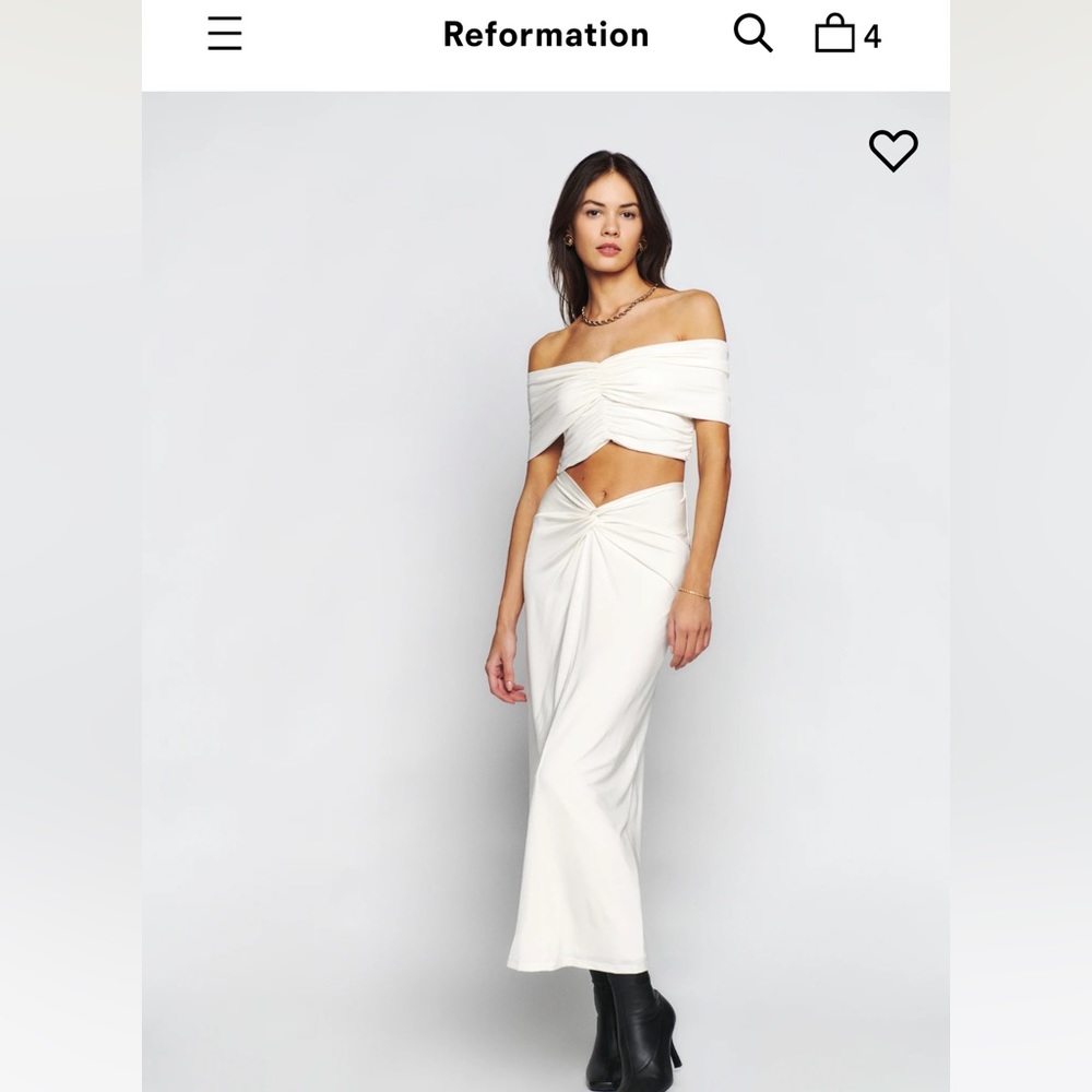 Reformation Atwood knit Set